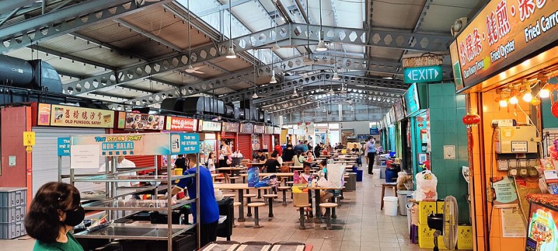 kuliner singapore - singapore street food - Hawker Center 