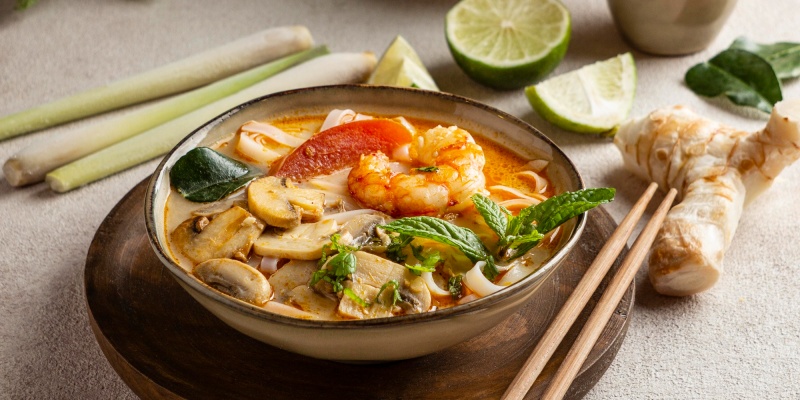 kuliner singapore - singapore street food - laksa 