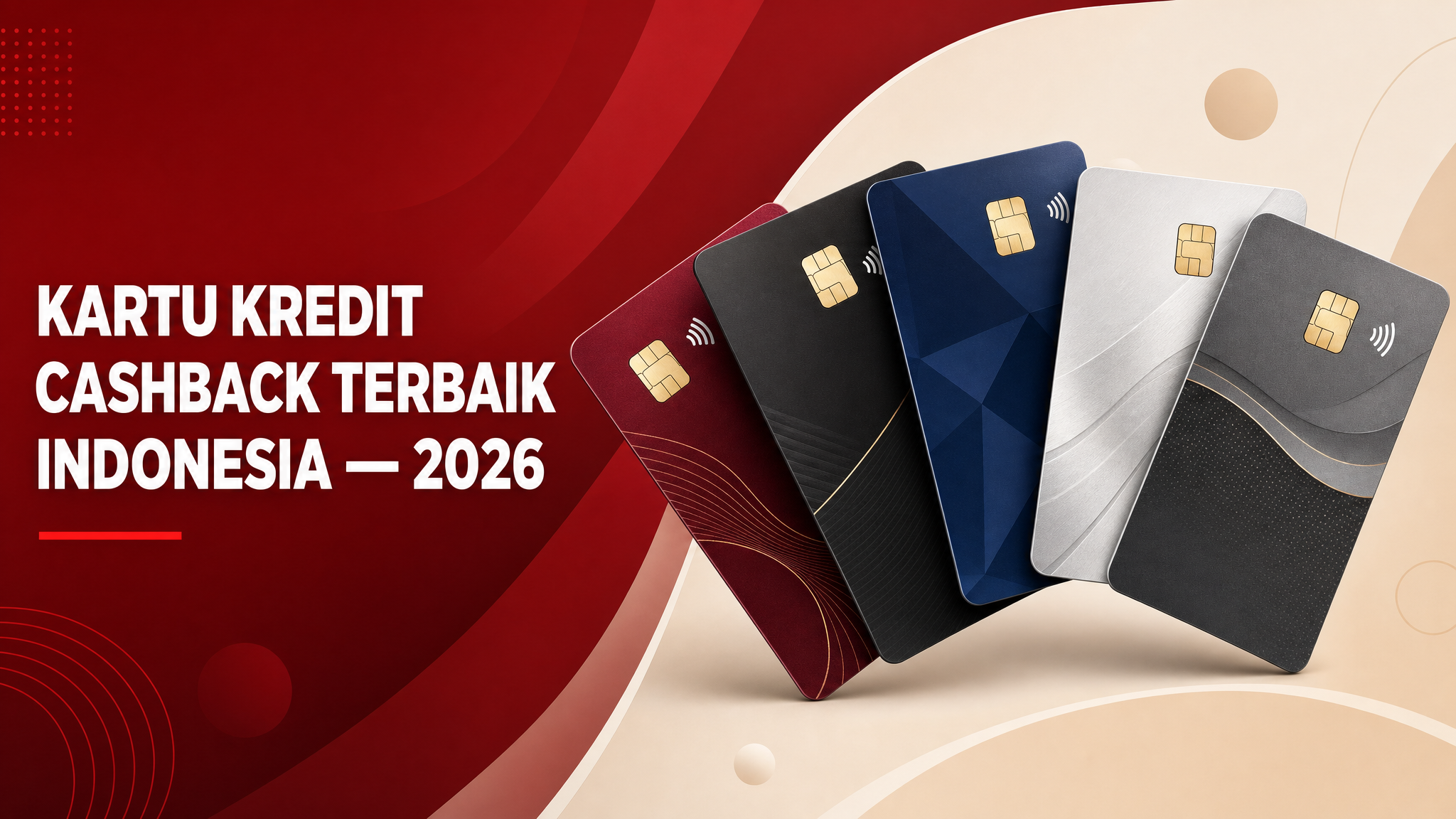 Kartu Kredit Cashback Terbaik 2026: 15 Kartu Dibandingkan