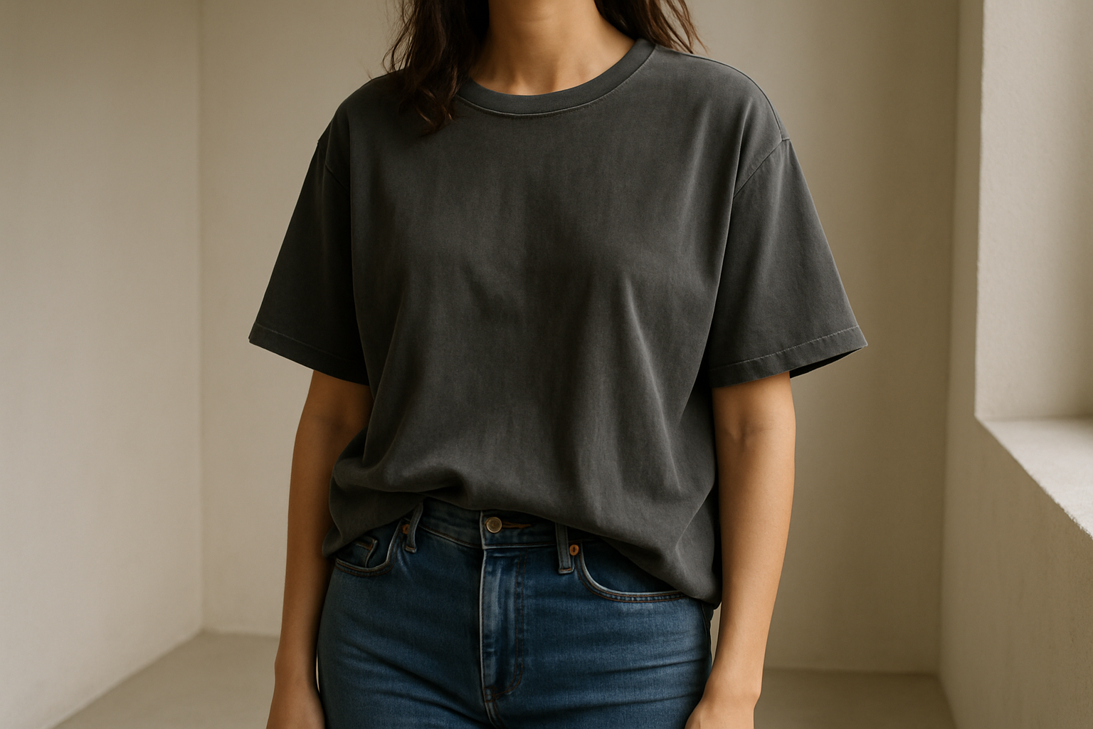10 Rekomendasi Kaos Oversize Wanita Terbaik yang Bikin Gaya Kamu Makin On Point — ilustrasi 1
