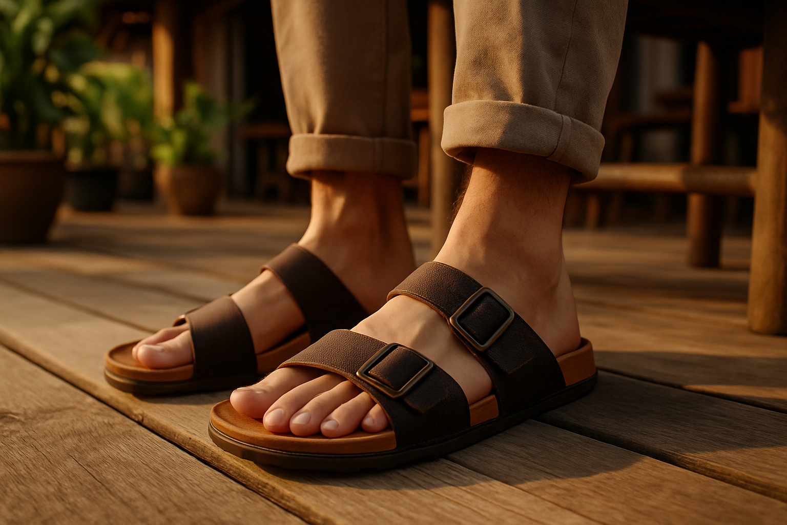10 Rekomendasi Sandal Pria Berkualitas untuk Gaya Santai hingga Formal — ilustrasi 1