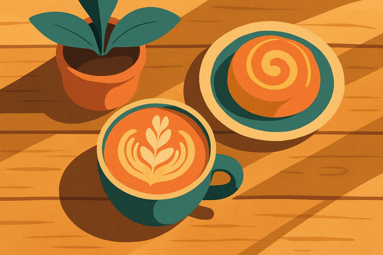 Cafe di trawas yang lagi viral - ilustrasi 2