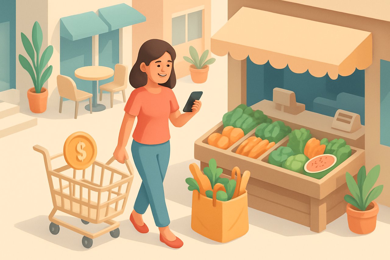 Cashback belanja grocery harian