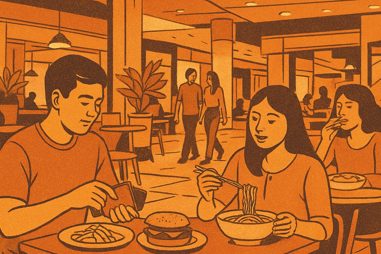 Makanan di lippo mall puri