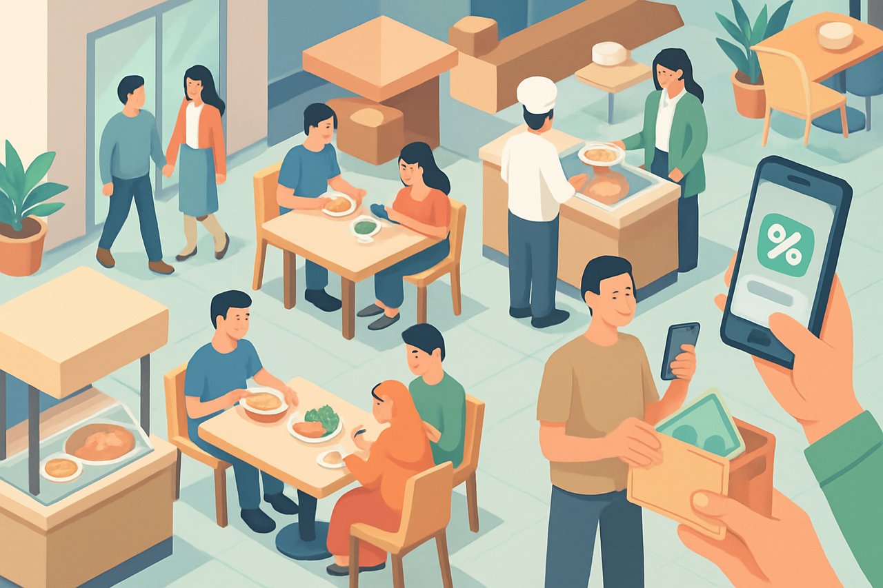 Makanan di plaza indonesia