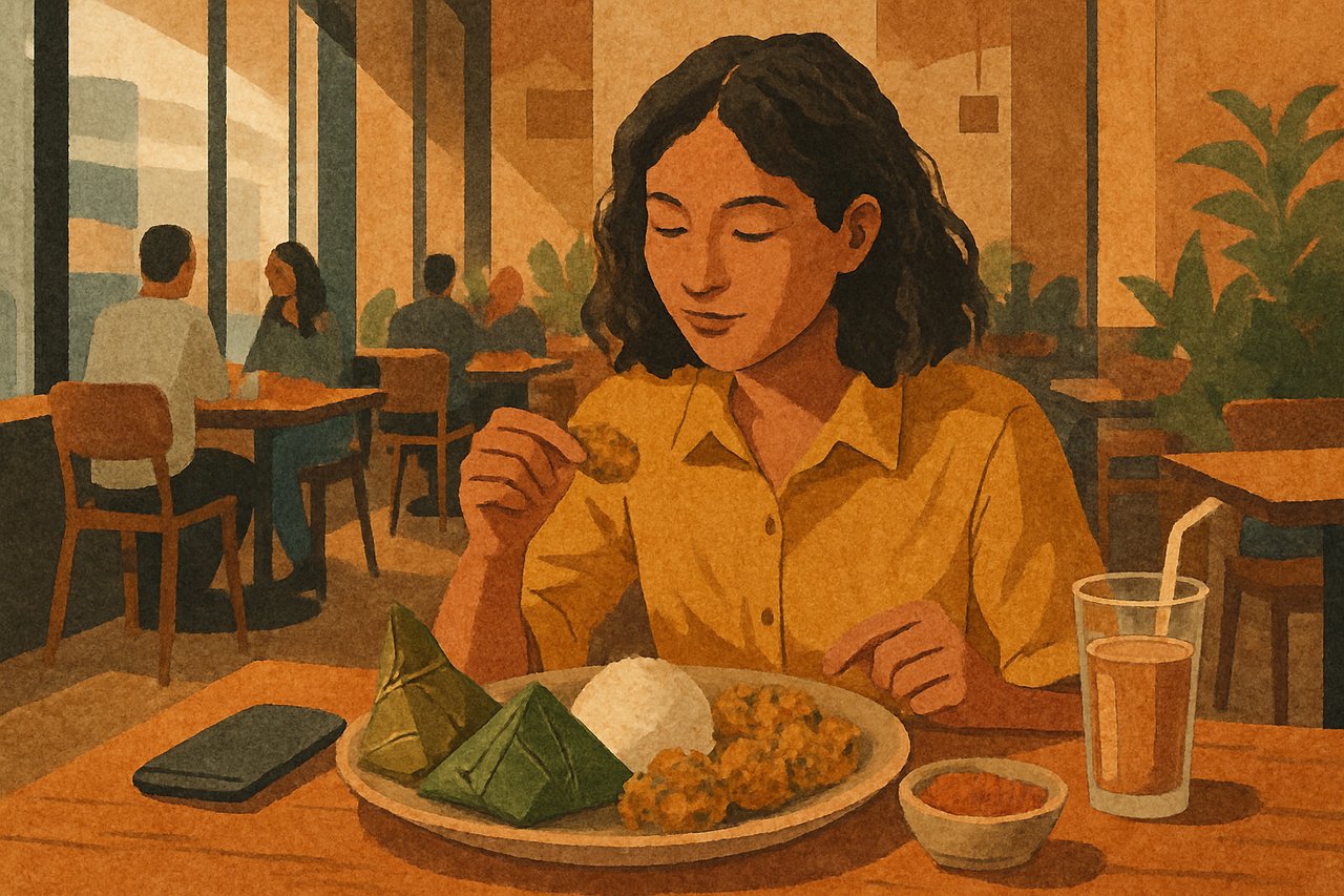 Mengidentifikasi makanan tradisional