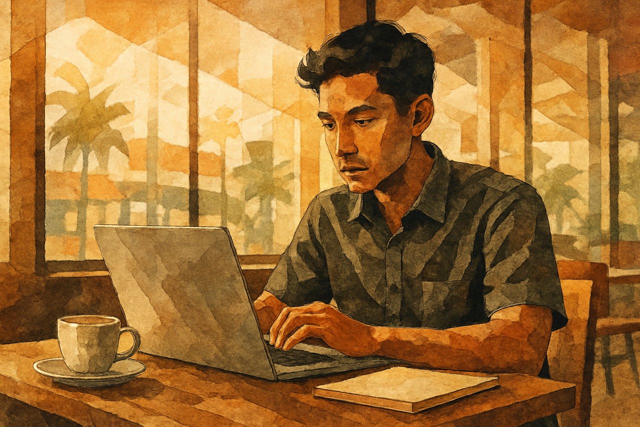 Tempat ngopi serang - ilustrasi 1