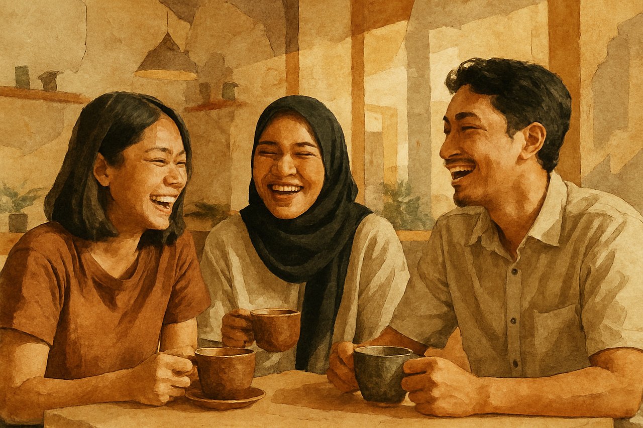 Tempat ngopi serang - ilustrasi 2