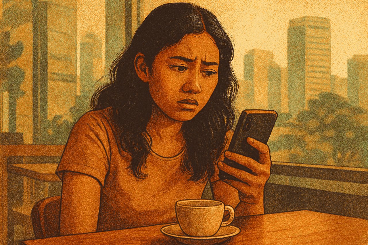 Penipuan sms fake - ilustrasi 1