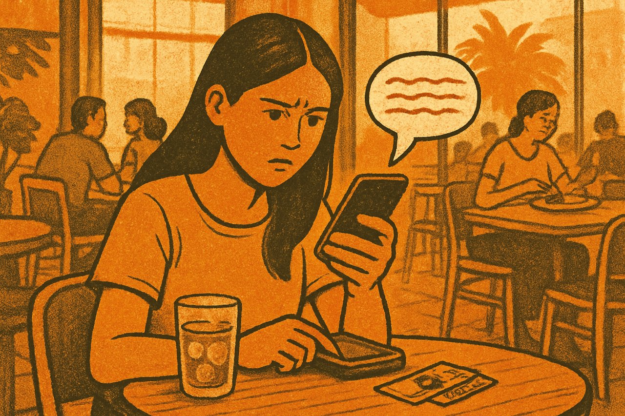 Penipuan sms fake