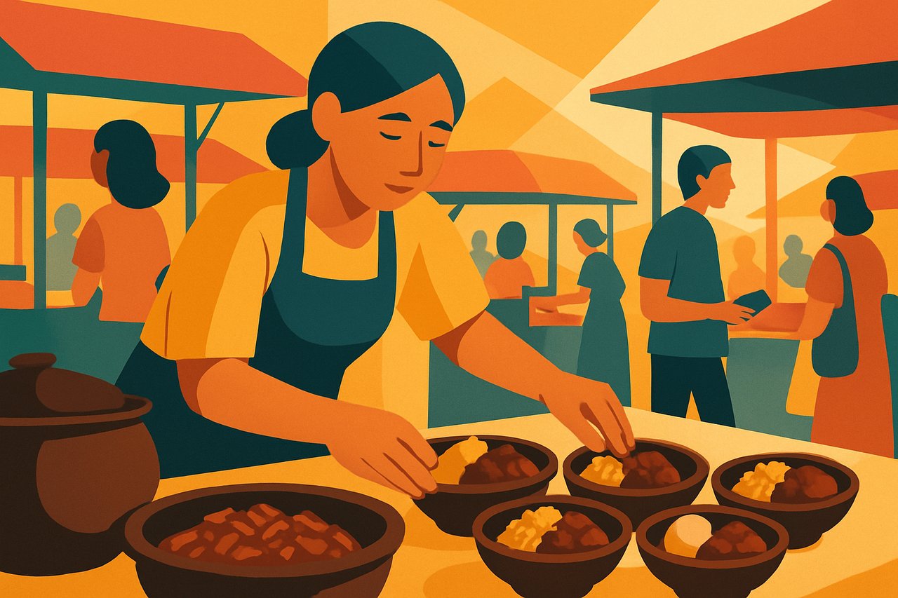 Jajanan khas jogja - ilustrasi 1