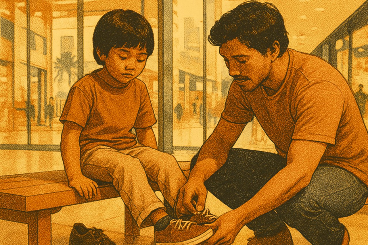 Merk sepatu anak - ilustrasi 1