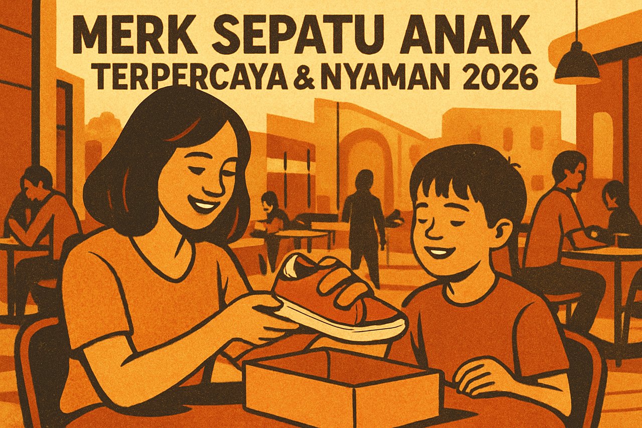 Merk Sepatu Anak Terpercaya & Nyaman 2026