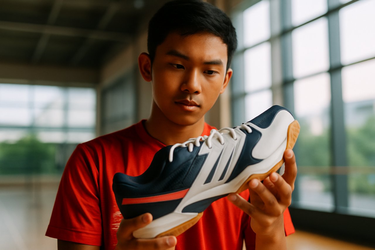 Sepatu badminton terbaik - ilustrasi 1