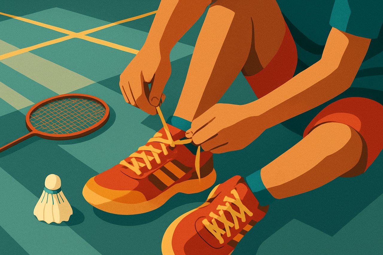 Sepatu bulutangkis - ilustrasi 2