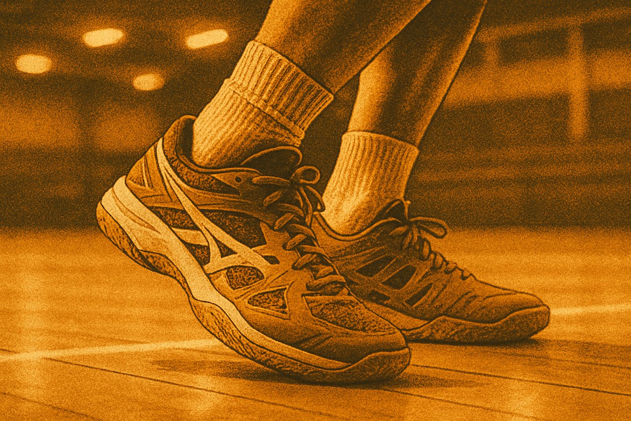 Sepatu volly - ilustrasi 2
